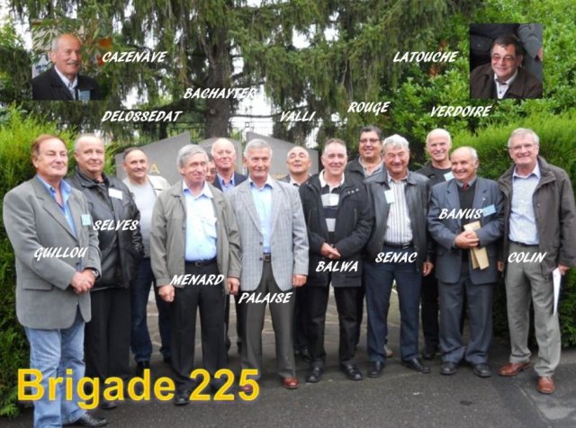 Rassemblement brigade 225